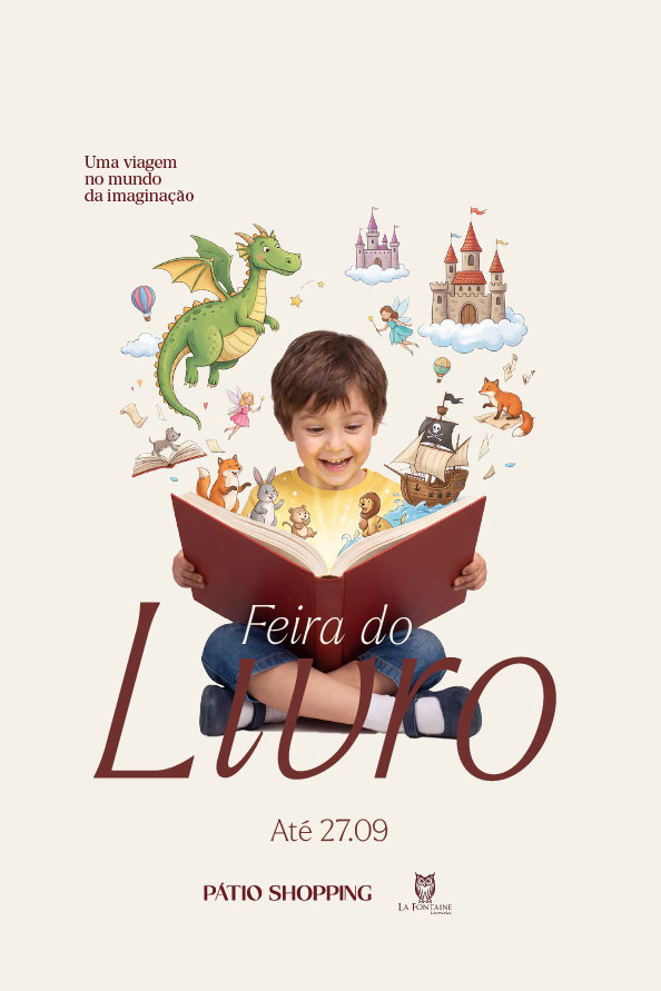 A Feira do Livro já está no Pátio! no Pátio Chapecó