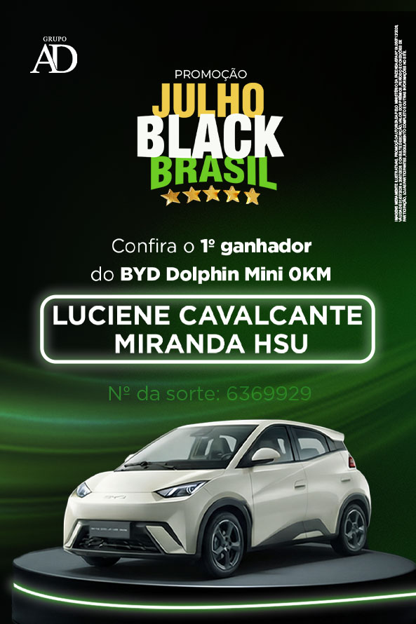 Primeira contemplada na Campanha Julho Black no Pátio Chapecó