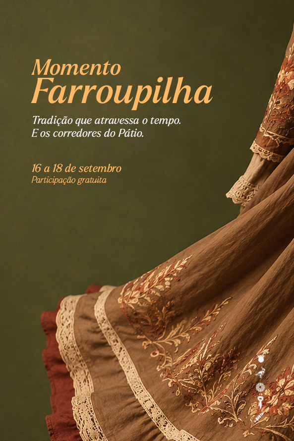 A tradição gaúcha ganha espaço no Pátio. 🧉 no Pátio Chapecó